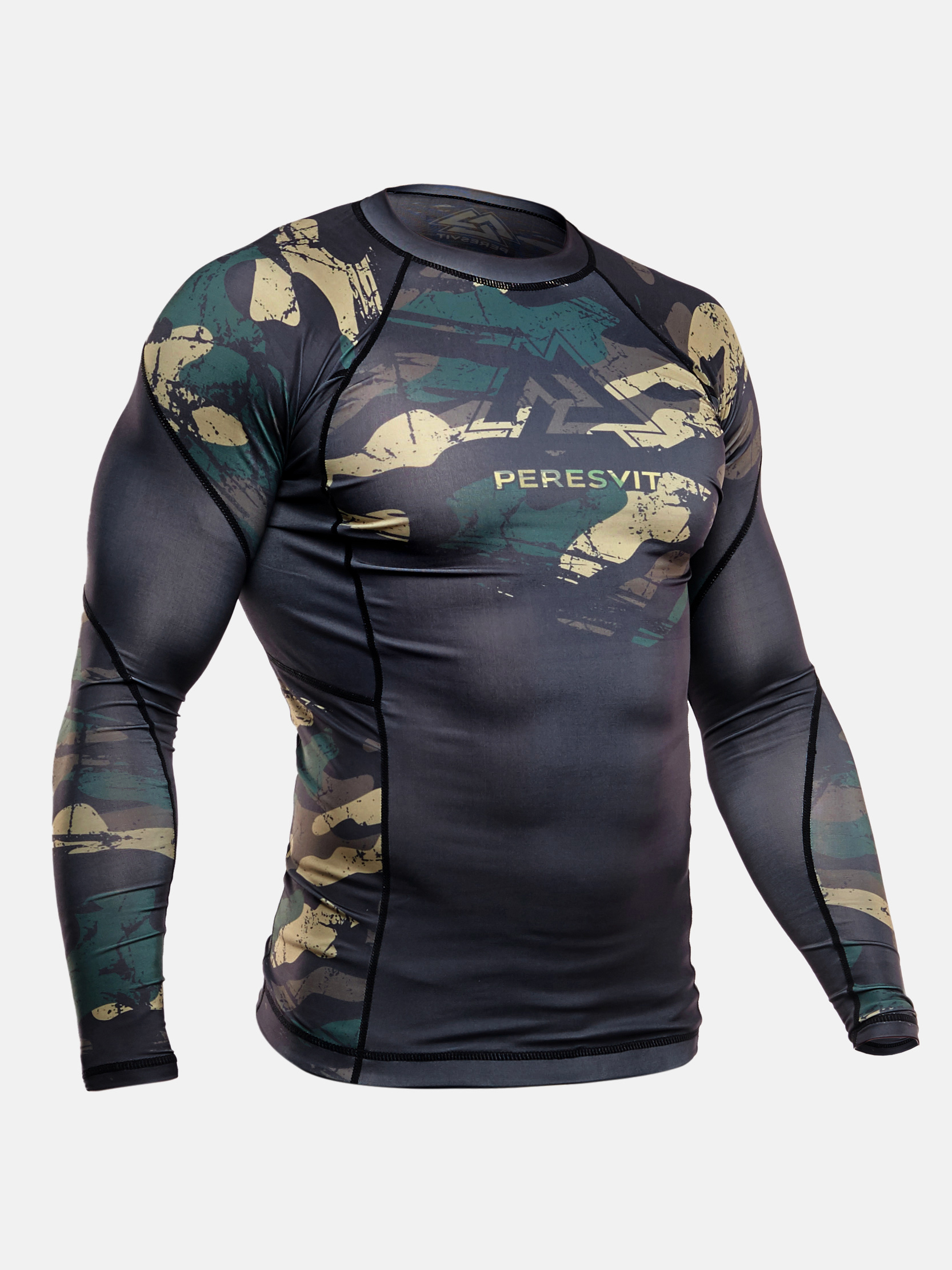 Peresvit Grunge Camo Long Sleeve Rashguard, Photo № 3